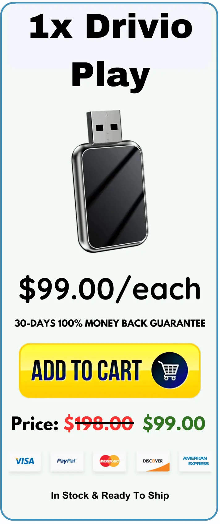 Drivio Play Price